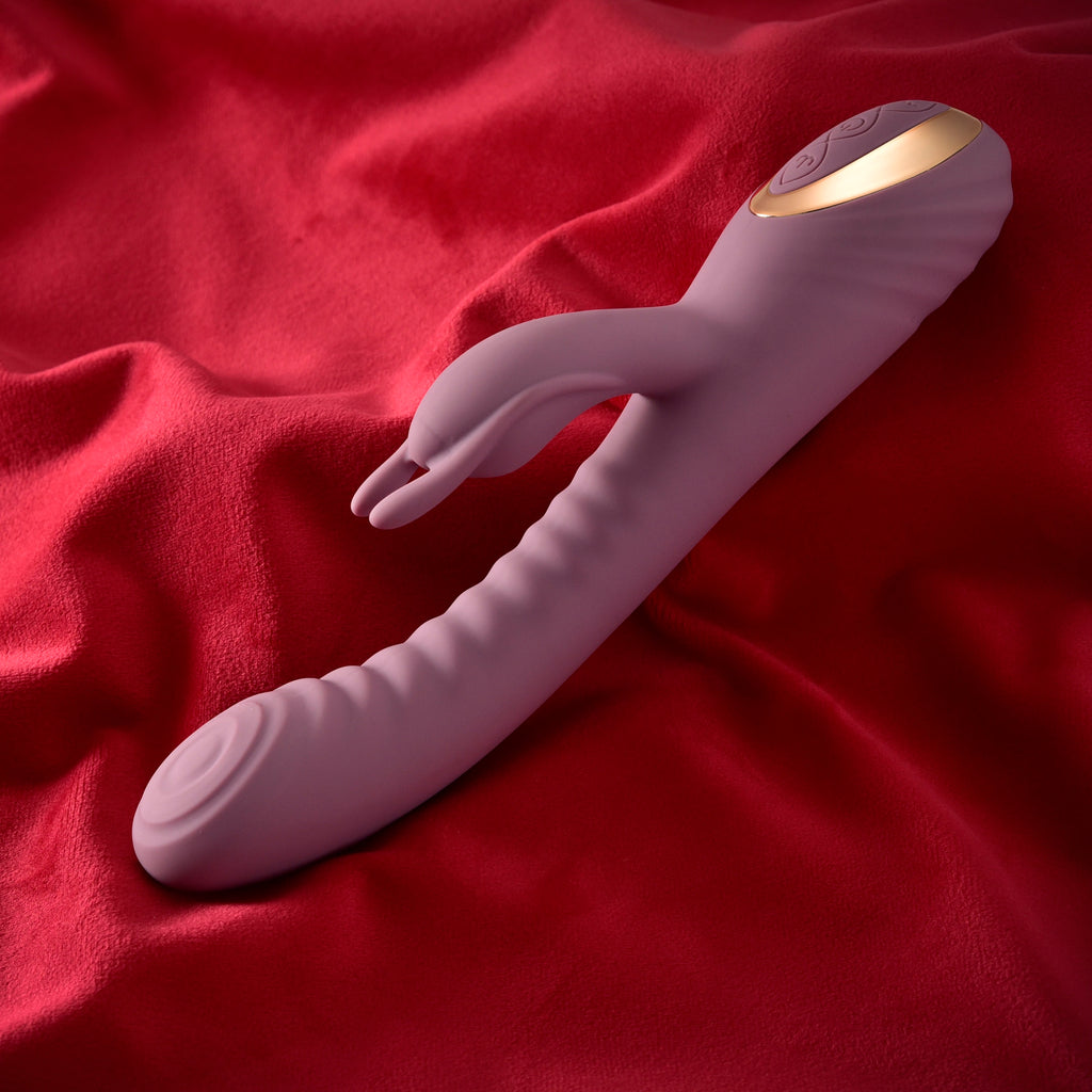 Vibrateur lapin à pulsations