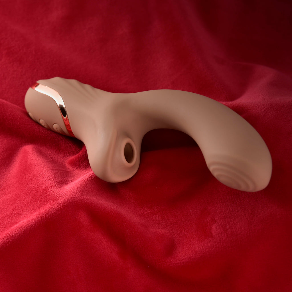 G-Punkt-Vibrator mit Saugfunktion